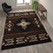 Flash Furniture 8' x 10' Chocolate Rustic Southwest Style Area Rug ACD-RG137-810-CO-GG - alternate 1